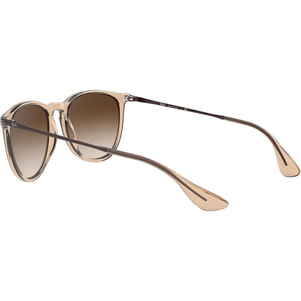 🆕Ray-Ban Retro Square Polarized Women Brown RB4171 Erika Round Frame Sunglasses - Picture 5 of 7